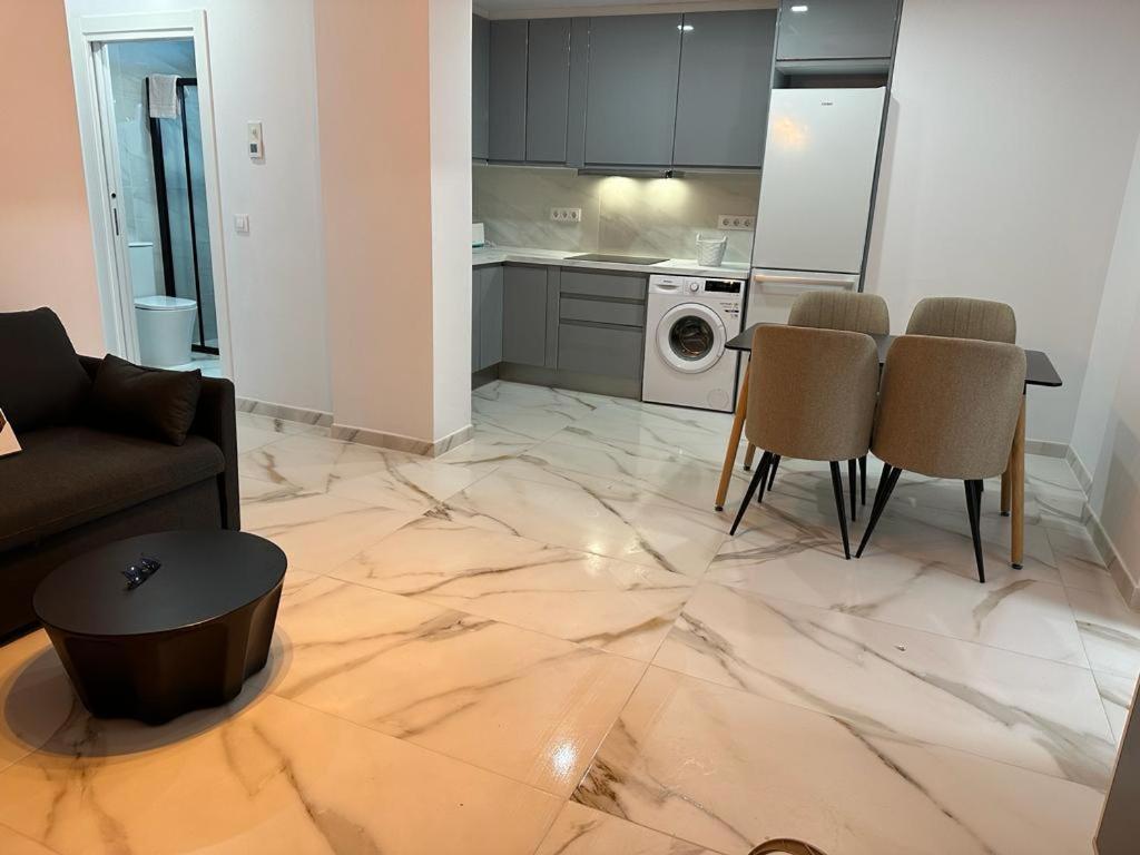 Calpe Apartamento Lujoso Bajo Terasa Piscina Aire Cerca Playa Pueblo エクステリア 写真