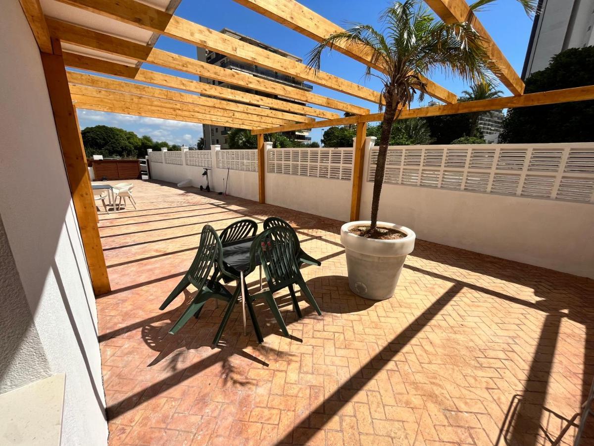 Calpe Apartamento Lujoso Bajo Terasa Piscina Aire Cerca Playa Pueblo エクステリア 写真