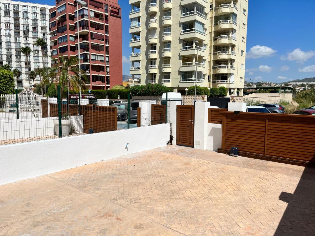 Calpe Apartamento Lujoso Bajo Terasa Piscina Aire Cerca Playa Pueblo エクステリア 写真