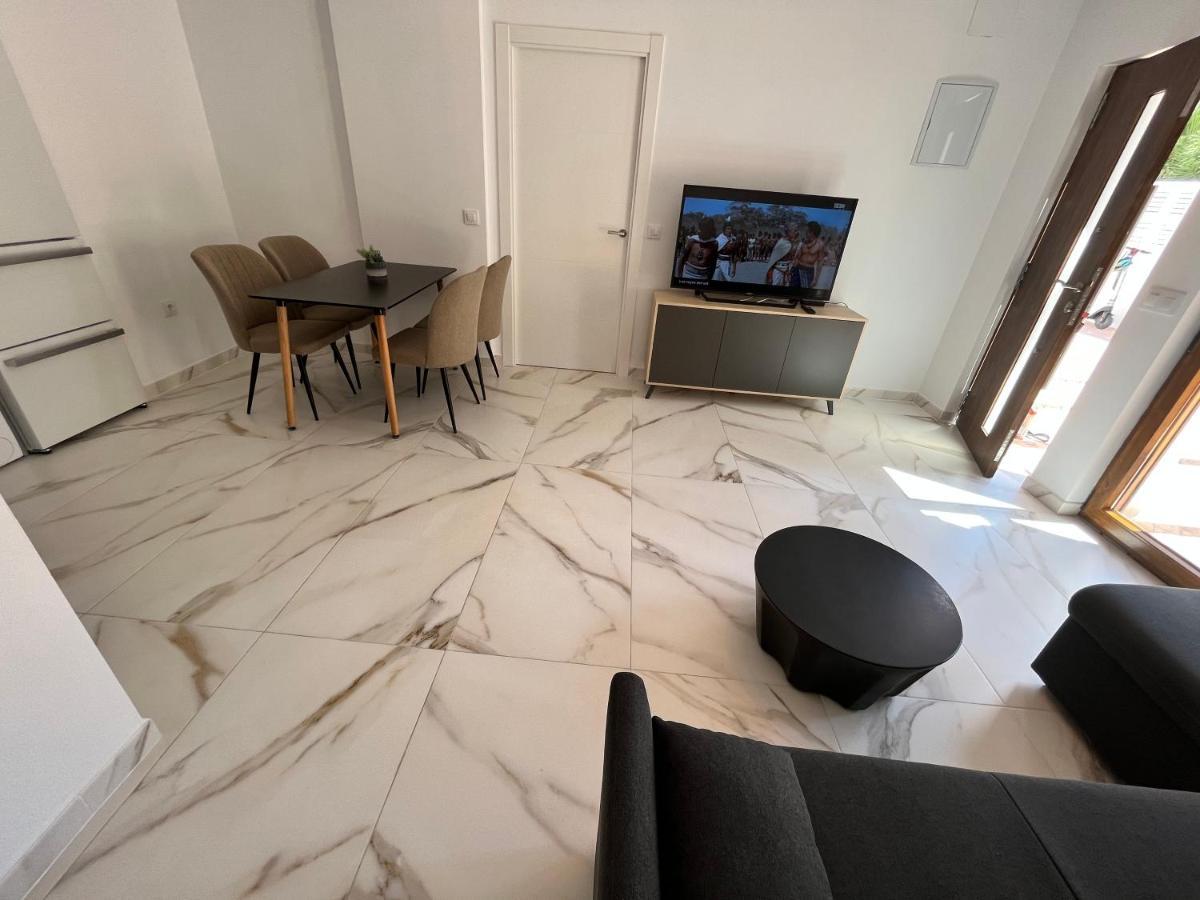 Calpe Apartamento Lujoso Bajo Terasa Piscina Aire Cerca Playa Pueblo エクステリア 写真